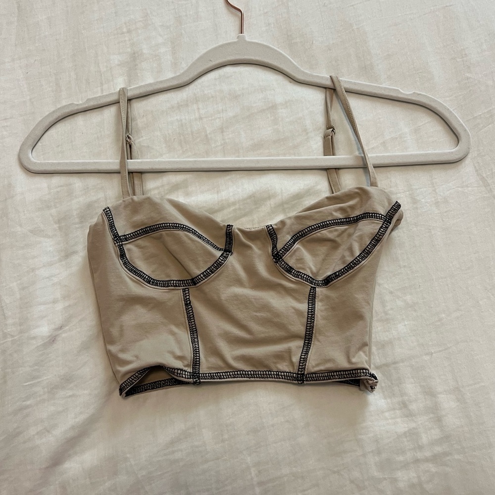 princess polly beige tank top